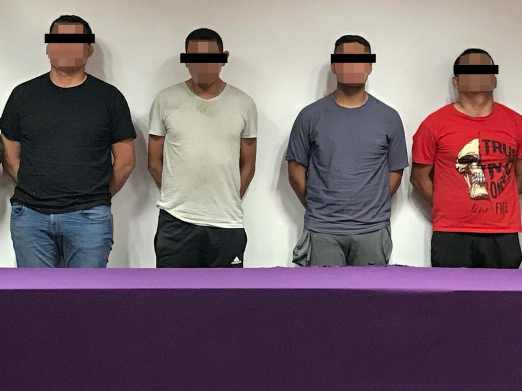 Logra PGJE vinculación a proceso contra cuatro hombres